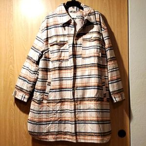 New Plaid Shirt Jacket